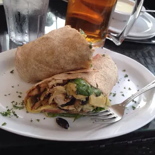 Mediterranean Chicken Wrap