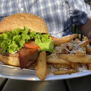 Bacon Blue Burger