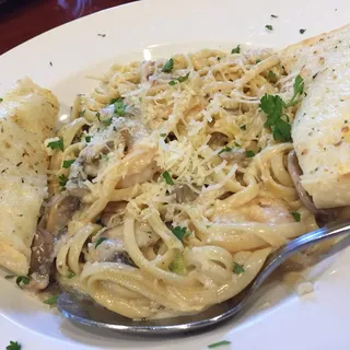 Linguine and Shrimp