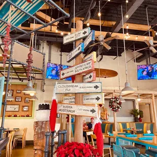 a view of the restaurant