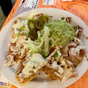 Chicken nachos