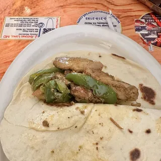 Chicken Fajita Taco