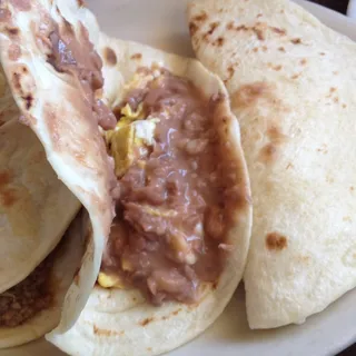 Bean and Egg Taco