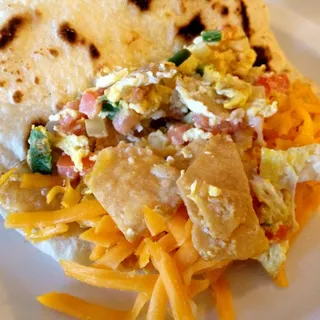 Chilaquiles Taco