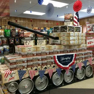 the inside of a store