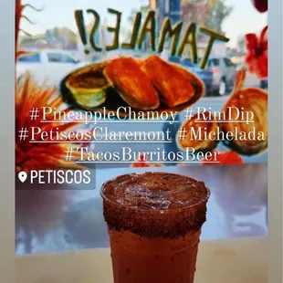 micheladas are