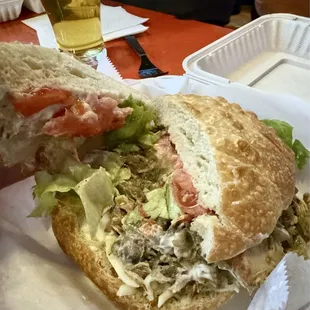 Chicken Bakassi Sandwich