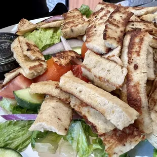 Chicken Gyros Salad