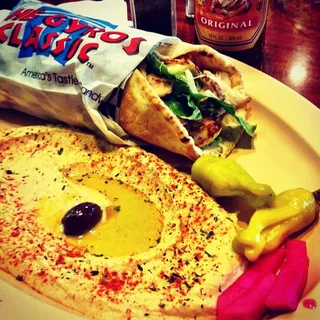 Chicken Gyros Wrap