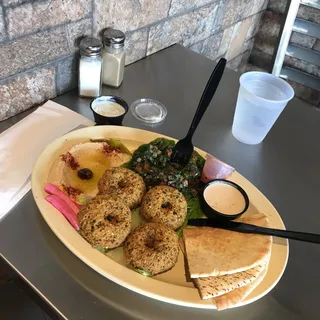 Falafel Vegetarian Plate