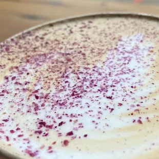 Rose Cardamom Latte
