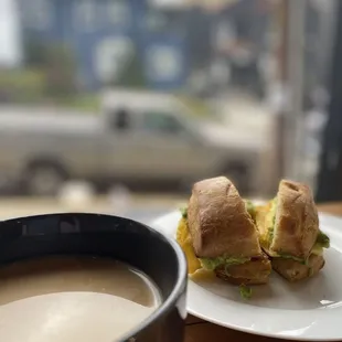 Buttermilk Biscuit Egg Sandwich