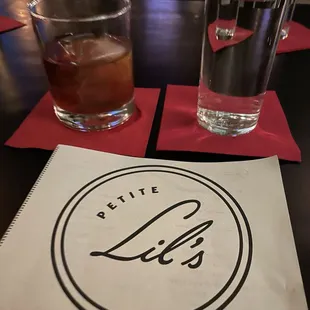 Manhattan with a side of water. Delicious