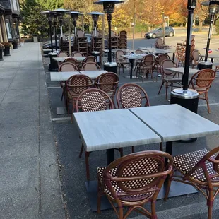 Outdoor seating