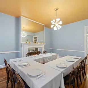 the dining room