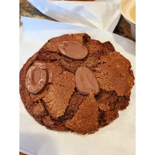 Double chocolate chip cookie