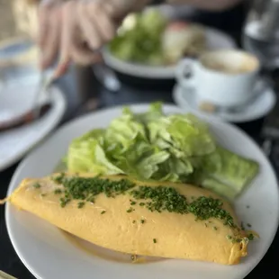 Omelette with Salad