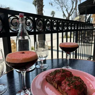 steak, outside