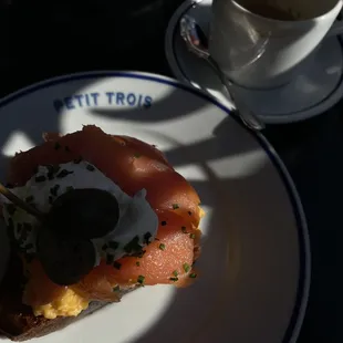 Salmon Tartine