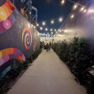 Entrance walkway to the front door.