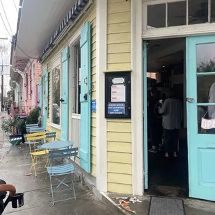 Storefront, outside