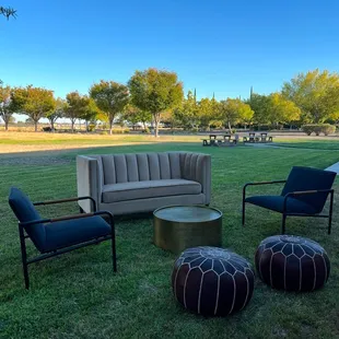 Corporate Staff Party Lounge cigar lounge. More Lounge options are available for rent on https://petiteeventsco.com/lounge-furniture