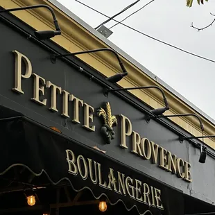 the front of the restaurant