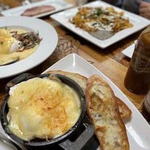 Baked Eggs a La Francaise