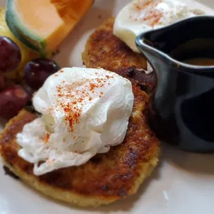 Risotto Cakes &amp; Eggs