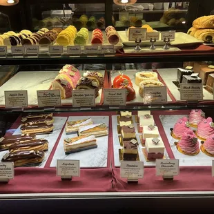Display case - dessert options
