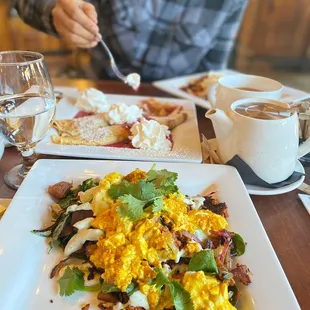 This is a the vegan option of the  Chorizo Hash Scramble