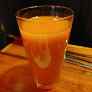 Carrot-Orange juice.