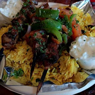 Lamb kebab
