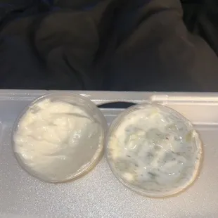 I asked for extra tahini sauce I paid for extra tahini sauce, but this is what I got