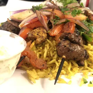 mix kebab platter