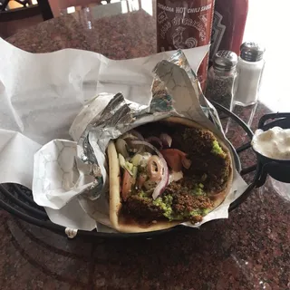 falafel sandwich