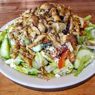 Chicken Gyro Salad