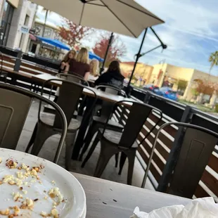 Outdoor seating