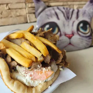 Beef &amp; Lamb Gyro Pita