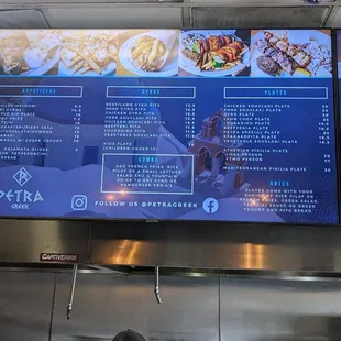 Left menu