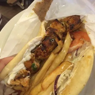 Chicken Souvlaki Pita
