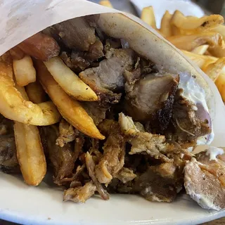 Pork Gyro Pita