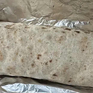 Beef Gyro Shawarma Wrap - Large delicious marinated tri-tip seasoned to perfection and packed for a takeout.
