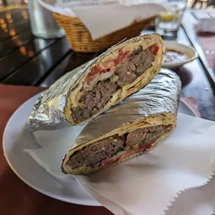 Kufta kebab sandwich $9