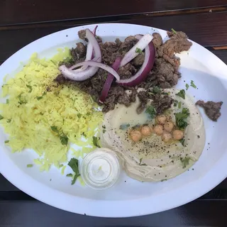 Beef Shawarma Plate
