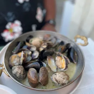 Mussels and Clams at Petralunga.