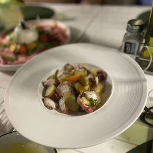 Octopus salad
