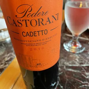 Wine moderate priced