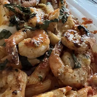 Shrimp Panne was delicious. I got it to-go, but only because I had limited time available. I will definitely return.   Thanks!