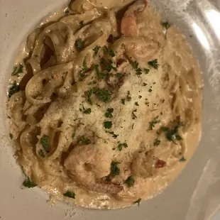Shrimp Alfredo